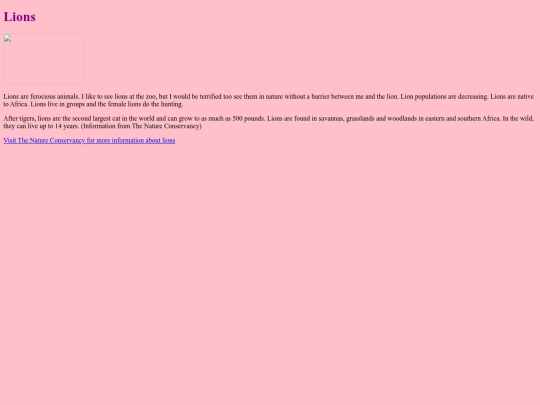 lion123 screenshot