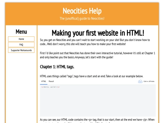 html screenshot
