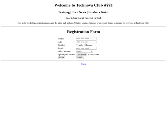 register for course/register screenshot