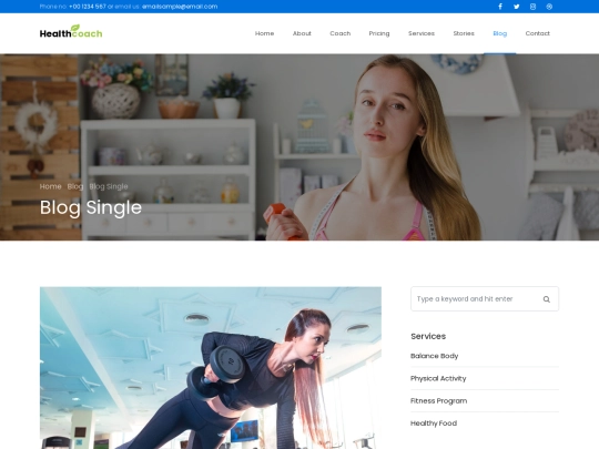 blog-single screenshot