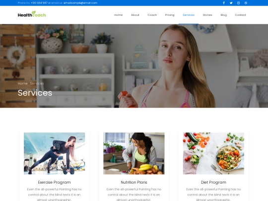 services screenshot