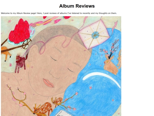 albumreview screenshot
