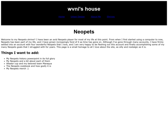 shrines/neopets screenshot