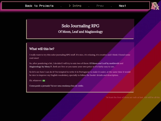 solo-journaling-rpg/intro screenshot