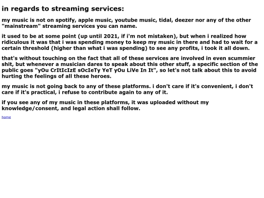disclaimer screenshot