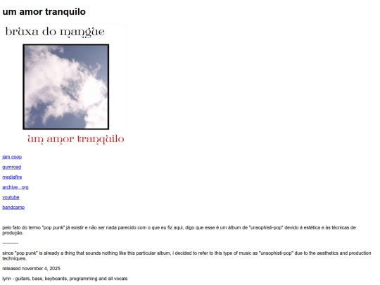 um_amor_tranquilo screenshot