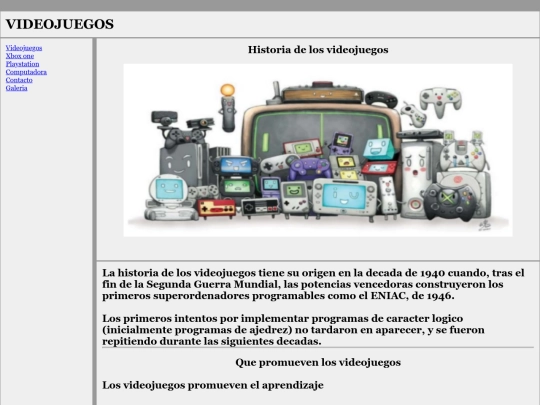 videojuegos screenshot