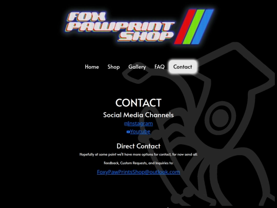 FoxPawPrints/Contact screenshot