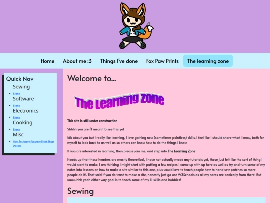 LearningZone screenshot