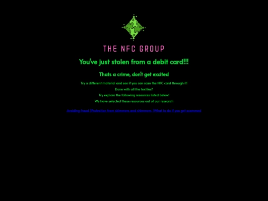 Nfc side thingy/NFCscamscreen screenshot