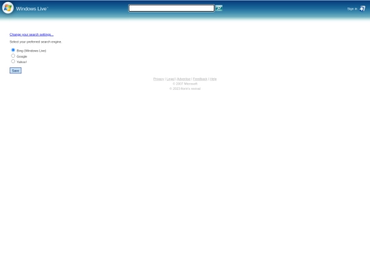 settings screenshot