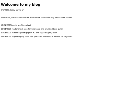 blog screenshot