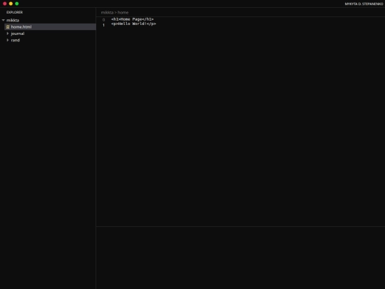 index screenshot