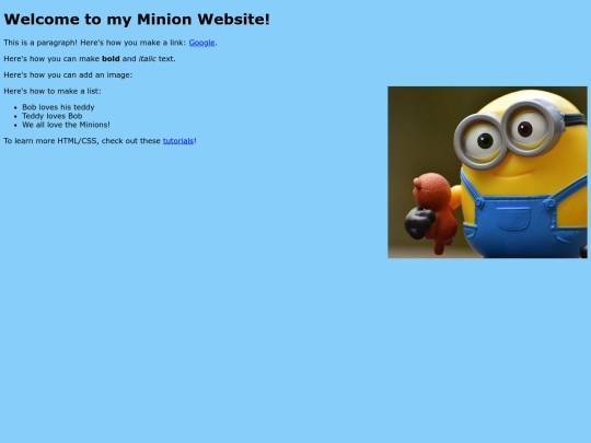 index screenshot