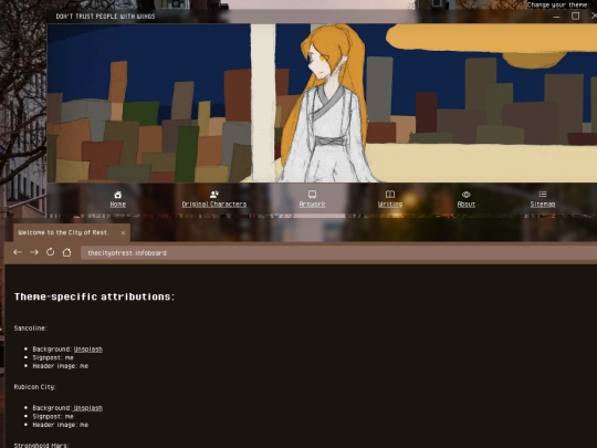 attributions screenshot