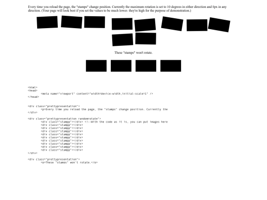 experiments/randomlyrotatedstampwall screenshot