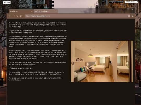 hotelroom screenshot