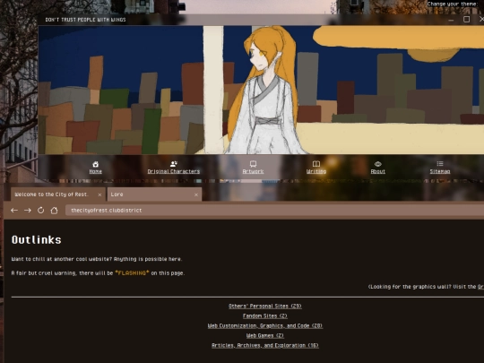 outlinks screenshot