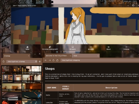shops screenshot