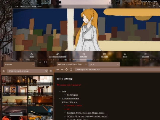sitemap screenshot