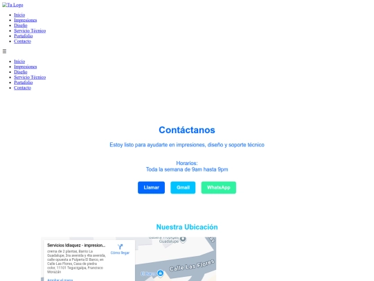contacto screenshot