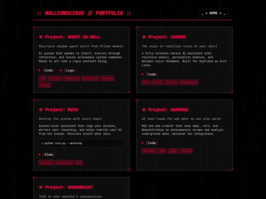 Project screenshot