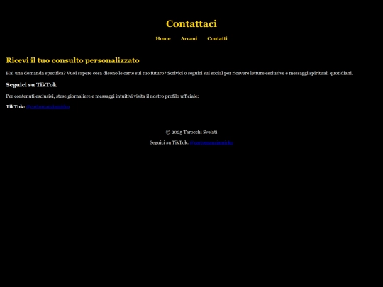 contatti screenshot