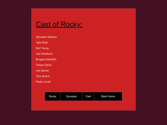 Tests/HTML/cast screenshot