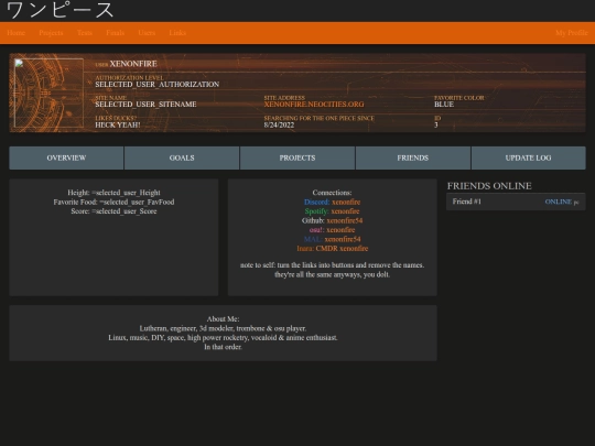 user screenshot