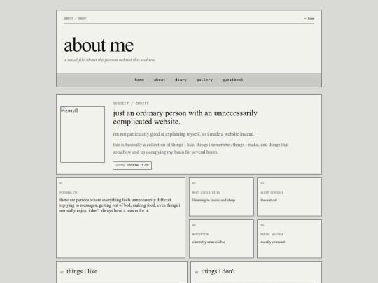 pages/about screenshot