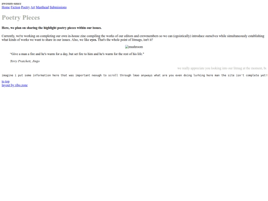 SitePages/poetry screenshot