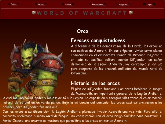 wow/Razas/Orco screenshot