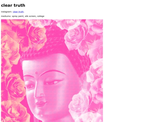 art-portfolio screenshot