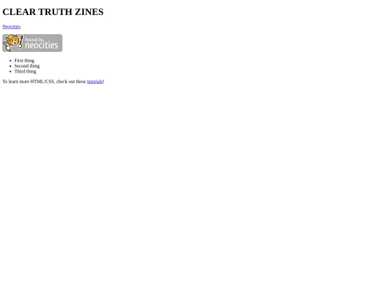 zines screenshot
