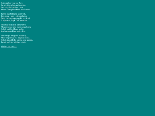 eilėraščiai/Manifestas screenshot