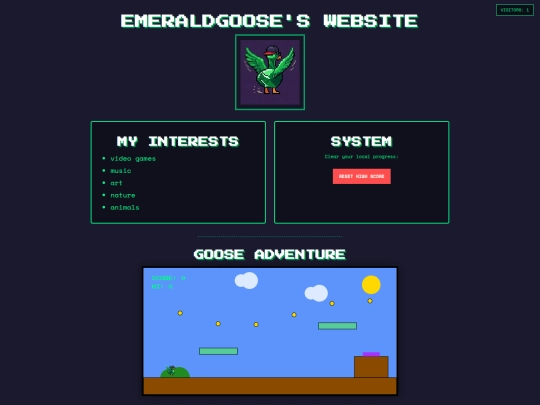 index screenshot