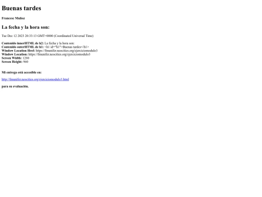 ejerciciomodulo3 screenshot