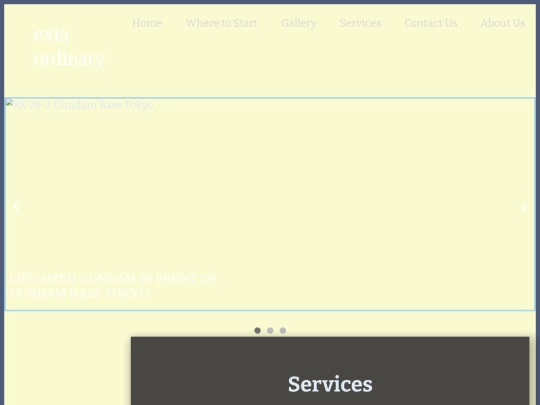 Services screenshot