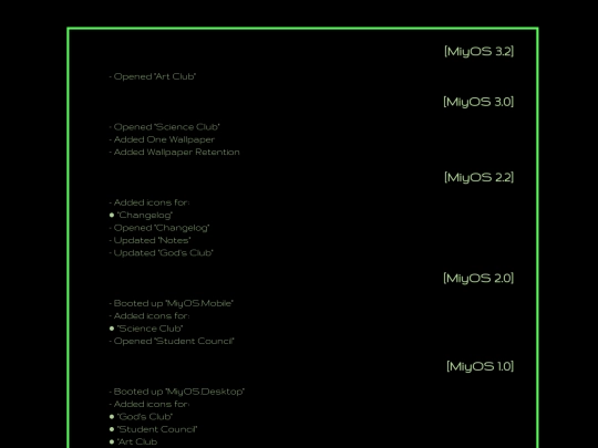 MiyOS/Changelog screenshot