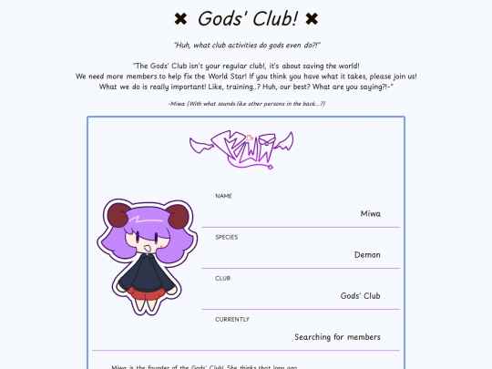 MiyOS/GodsClub screenshot