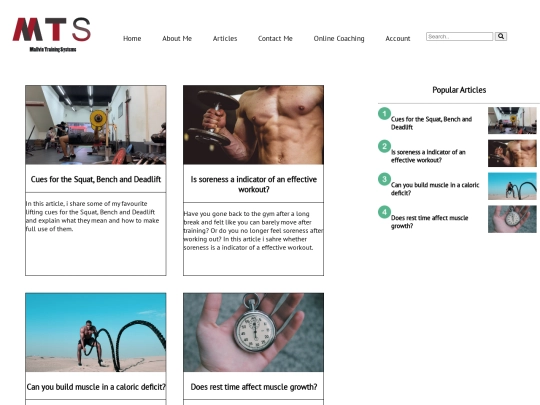 articles screenshot