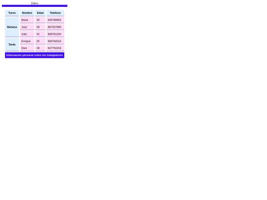 Tabla screenshot