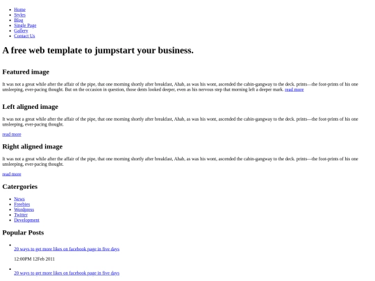 blog screenshot