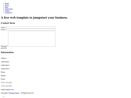 contact-us screenshot