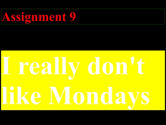Assignment10 screenshot