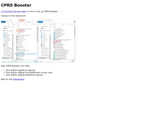 CPRSBooster screenshot