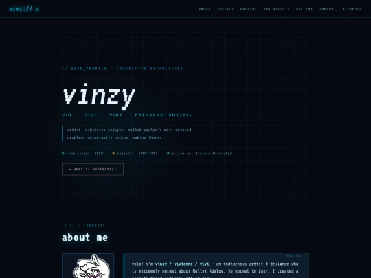 vinzy screenshot