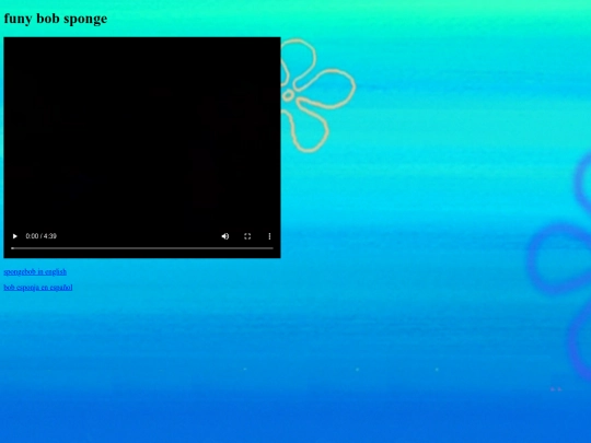 spongebob screenshot