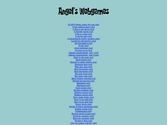 wholivesinapineappleunderthesea screenshot