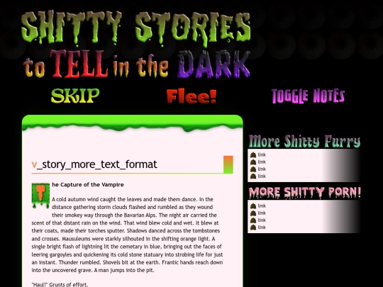 stories/vstorymoretextformat screenshot